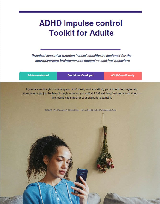ADHD impulse control toolkit