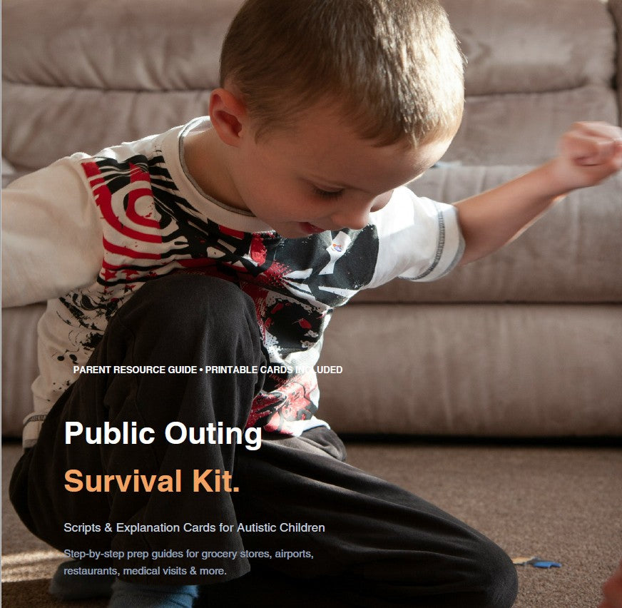 Public Outing Survival Kit for autistic child
